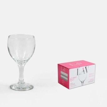 CONJ. 6 COPOS VINHO BRANCO 170CC MISKET