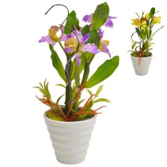 VASO FLOR ARTIFICIAL 1429-001