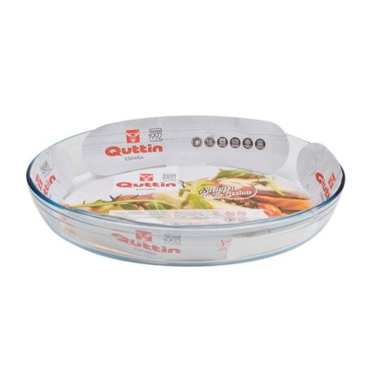 ASSADEIRA VIDRO OVAL 26CM 1,8L QT-8890360 ASSADEIRA VIDRO OVAL 26CM 1,8L QT-8890360