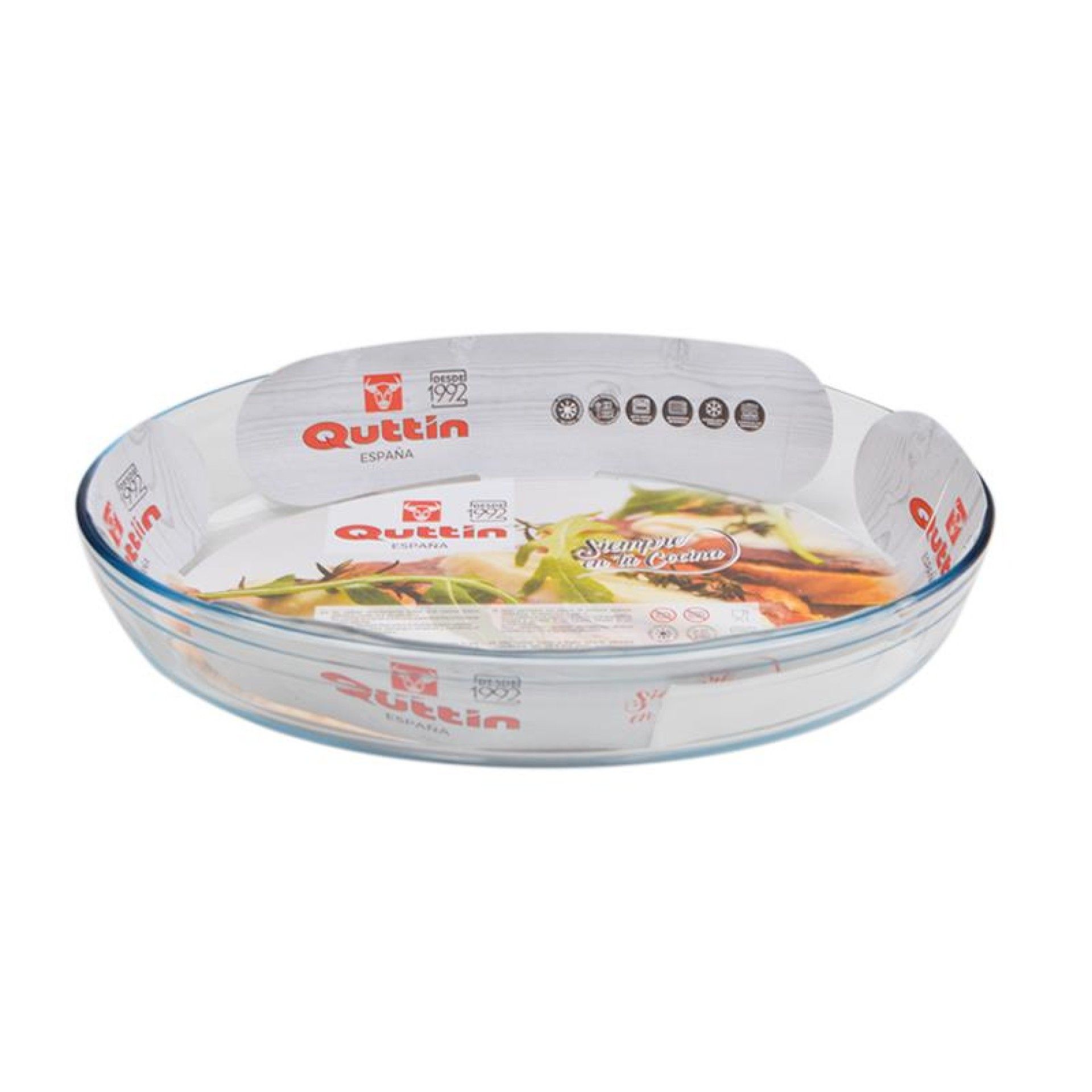 ASSADEIRA VIDRO OVAL 26CM 1,8L QT-8890360 ASSADEIRA VIDRO OVAL 26CM 1,8L QT-8890360