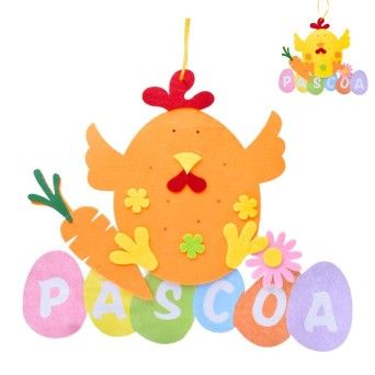 DEC PASCOA 35X31CM 1854-614 CX240