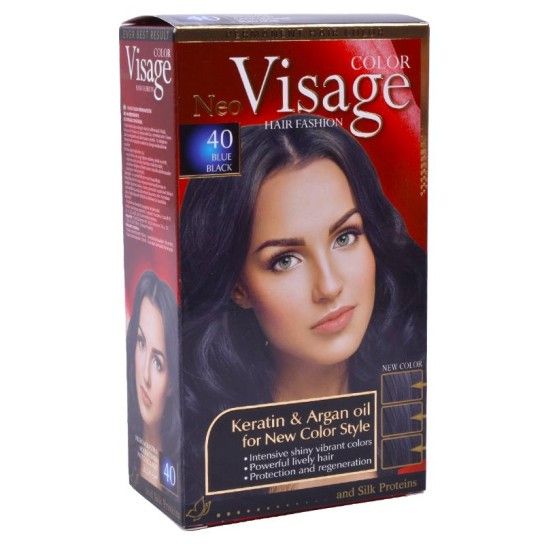 TINTA PERM PROT CABELO PRT AZUL