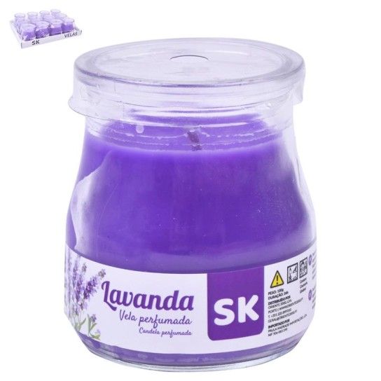 VELA YOGURTE PERF. LAVANDA