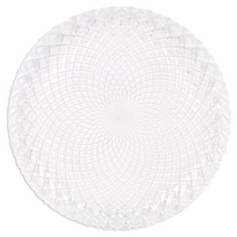 PRATO VIDRO DIAMOND 27CM CX6