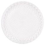 PRATO VIDRO DIAMOND 27CM CX6 PRATO VIDRO DIAMOND 27CM CX6