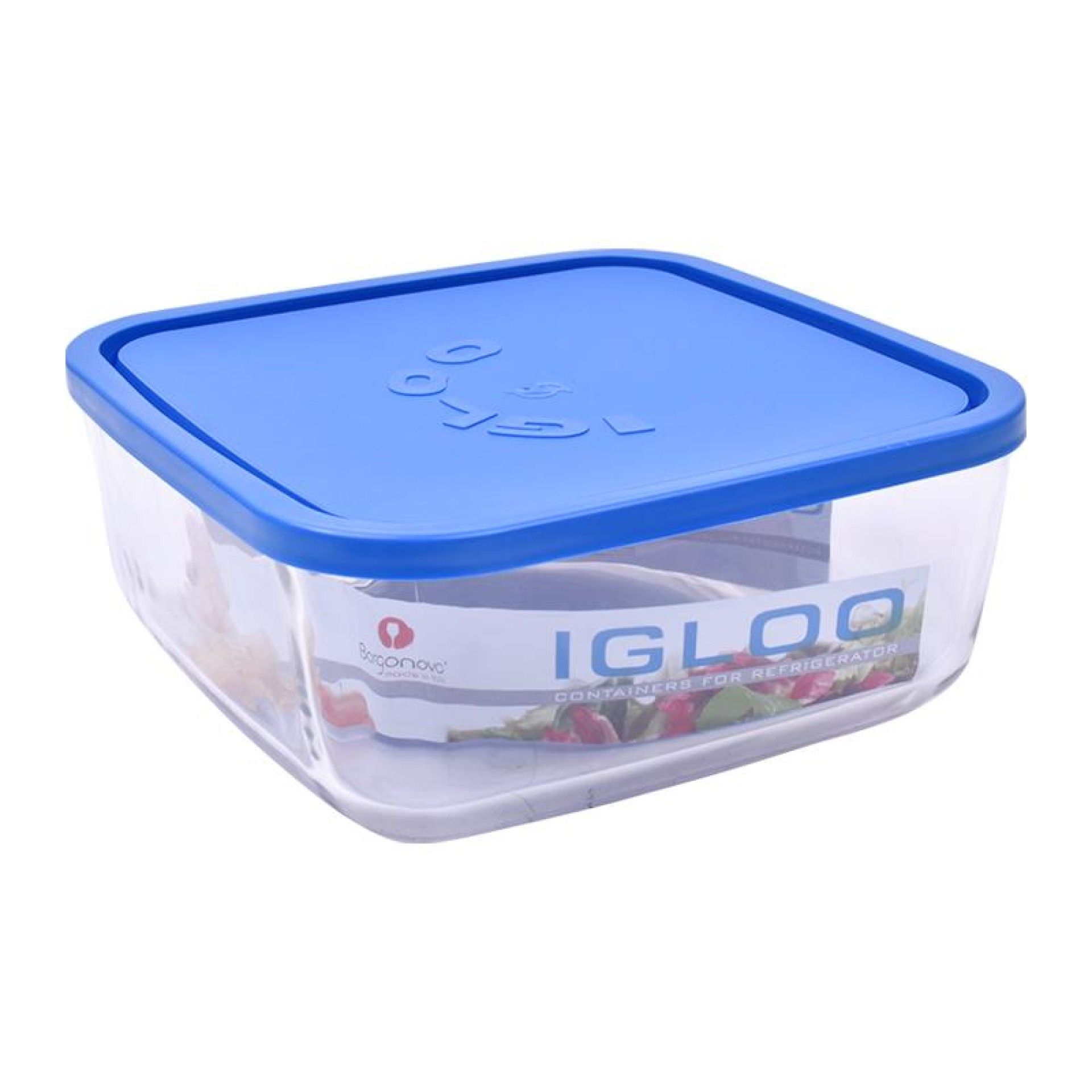 TAÇA VIDRO C/ TAMPA QDR IGLOO 18,5CM TAÇA VIDRO C/ TAMPA QDR IGLOO 18,5CM