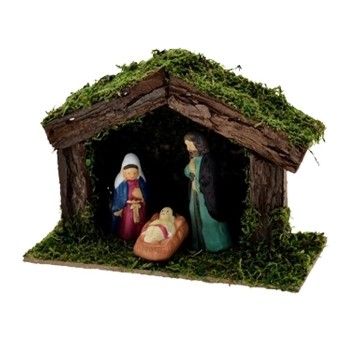 NATAL PRESEPIO C/CAB 14X10CM 3095226