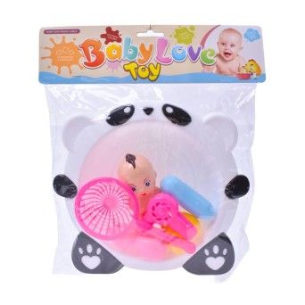 BRINQ BANHO PANDA C/ ACESS 916-157 CX96