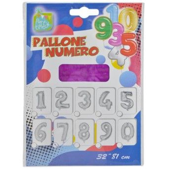 BALAO NUMERO 0 FUCSIA C/ 81 CM