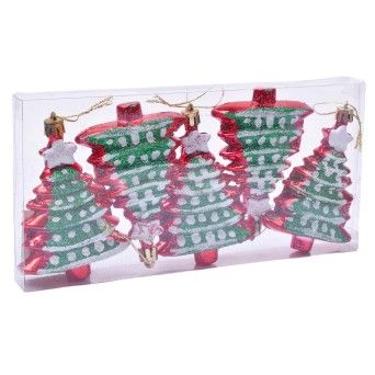 PENDENTE NATAL 5PC 11X7CM 2976-005 CX96