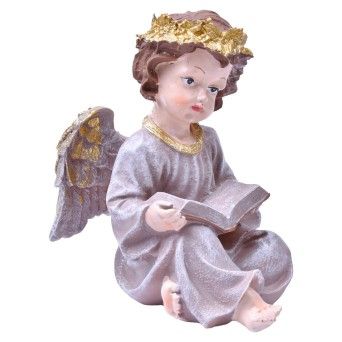 DECOR. ANJO 16,5X13X13CM 2709-110-A CX48