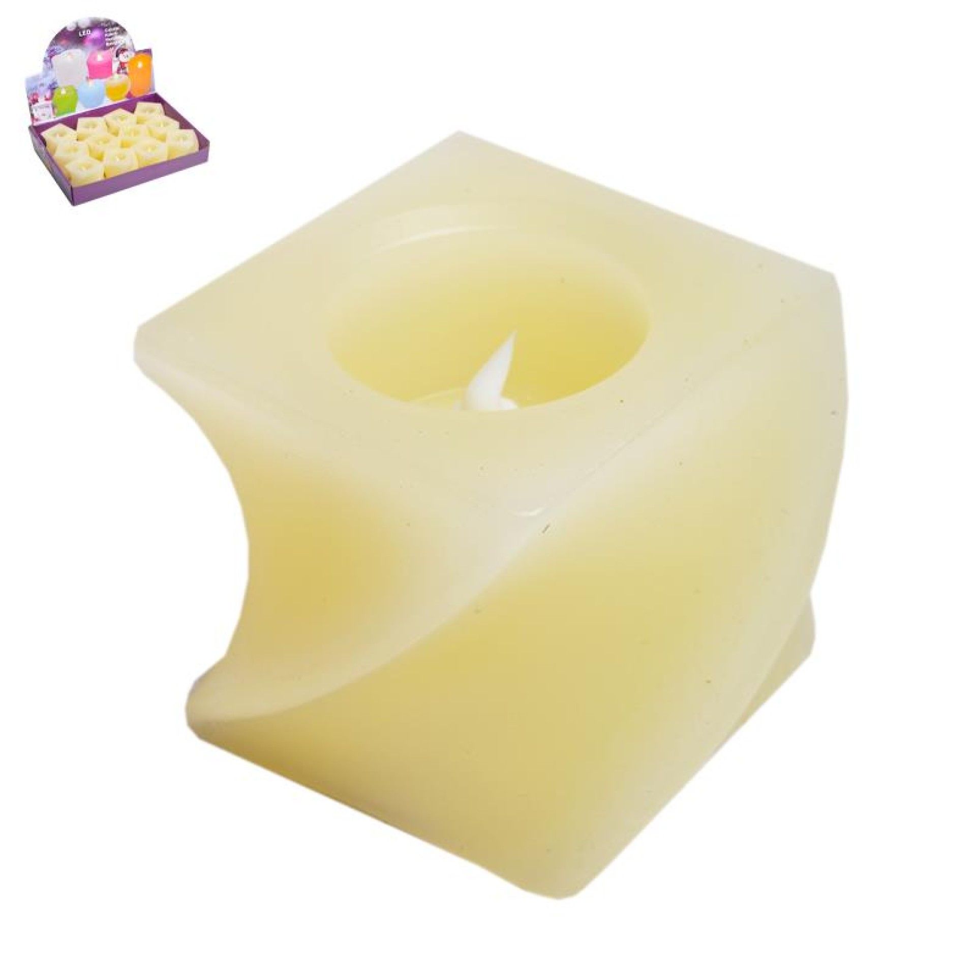 VELA LED 6.5X6.5X5.2CM 2302-300 VELA LED 6.5X6.5X5.2CM 2302-300