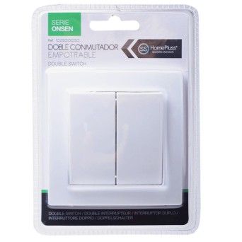 INTERRUPTOR DUPLO  QUADR. 103500030