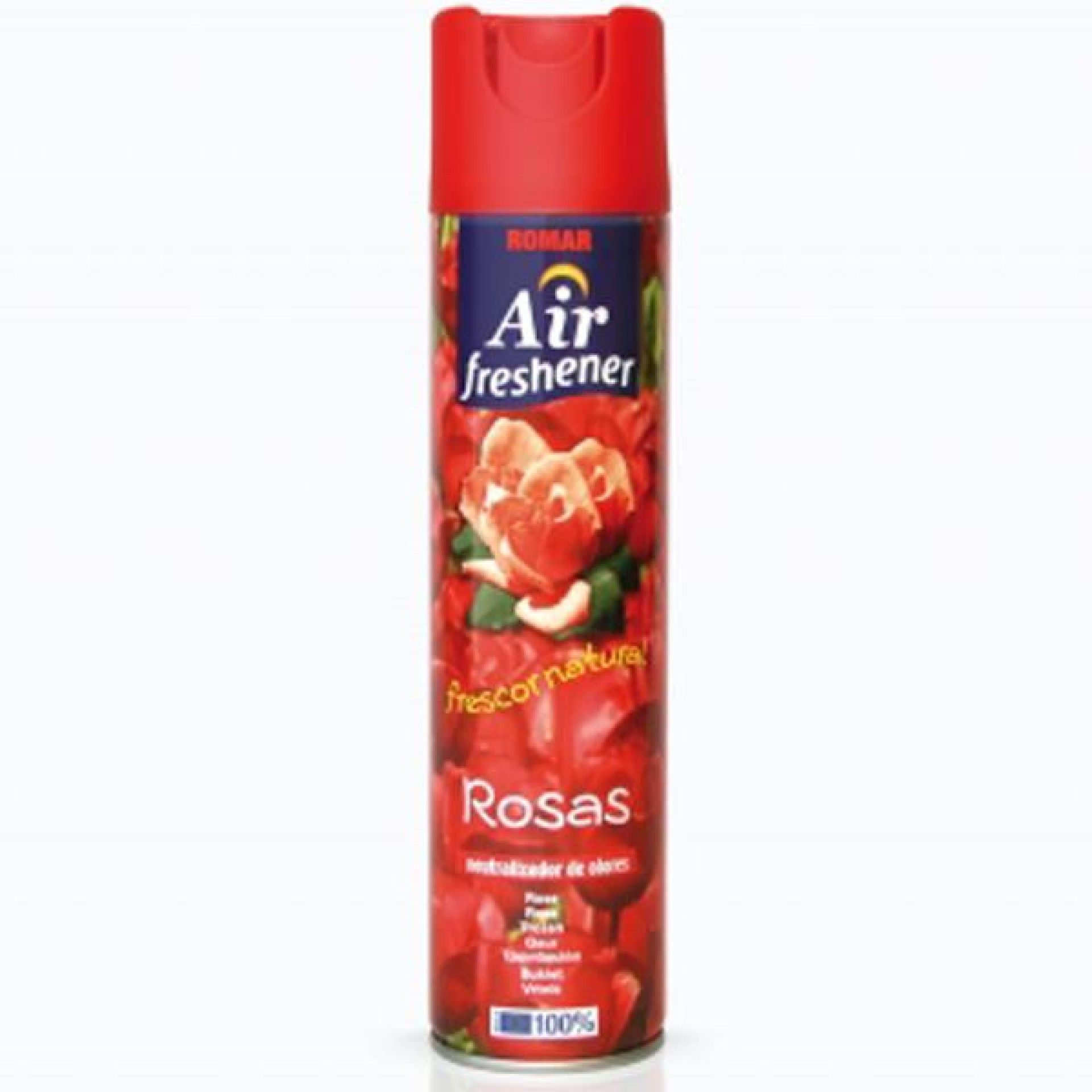 AMBIENTADOR REC. SPRAY ROSAS 405CC AMBIENTADOR REC. SPRAY ROSAS 405CC