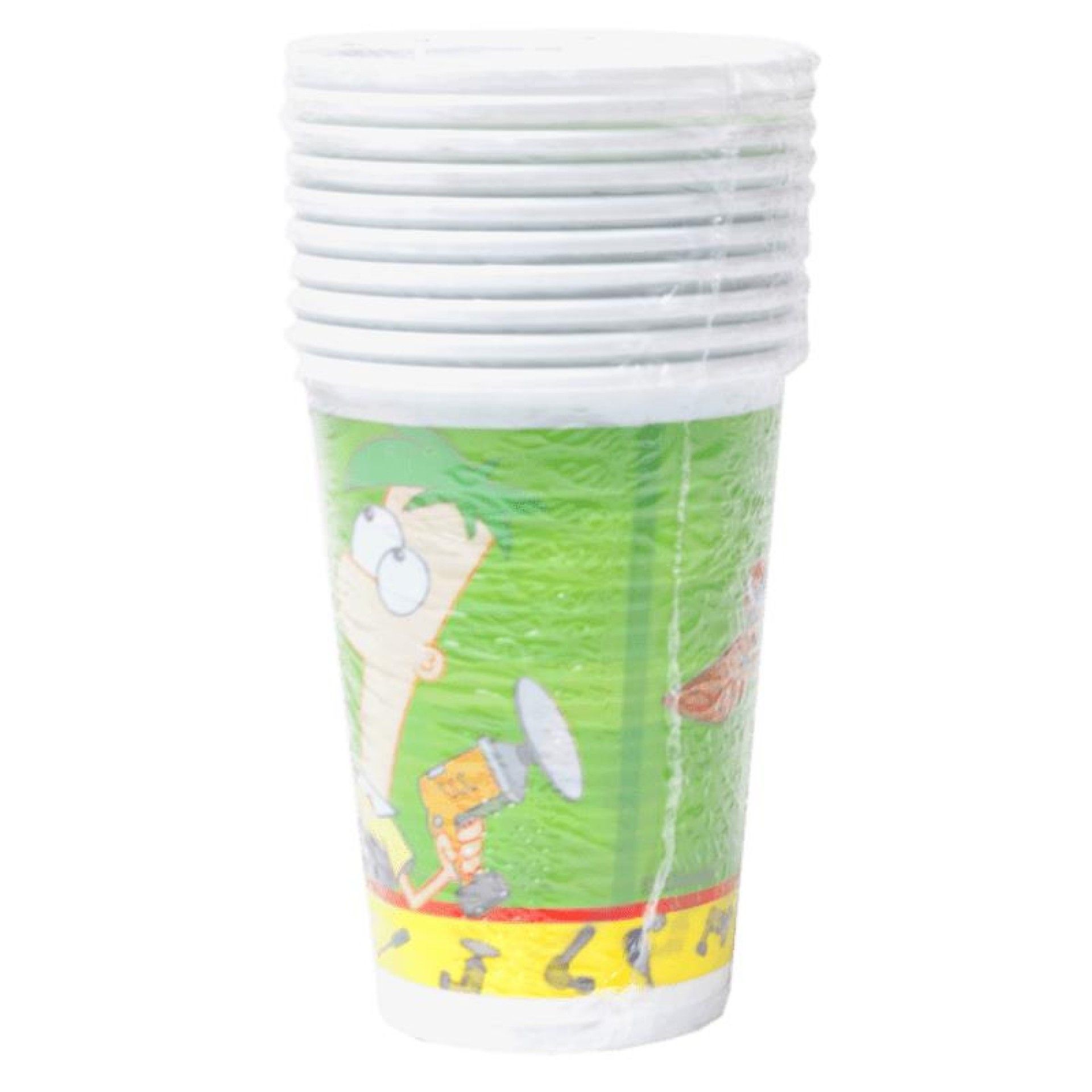 COPO PLASTICO PHINEAS 200CC 10UNI COPO PLASTICO PHINEAS 200CC 10UNI