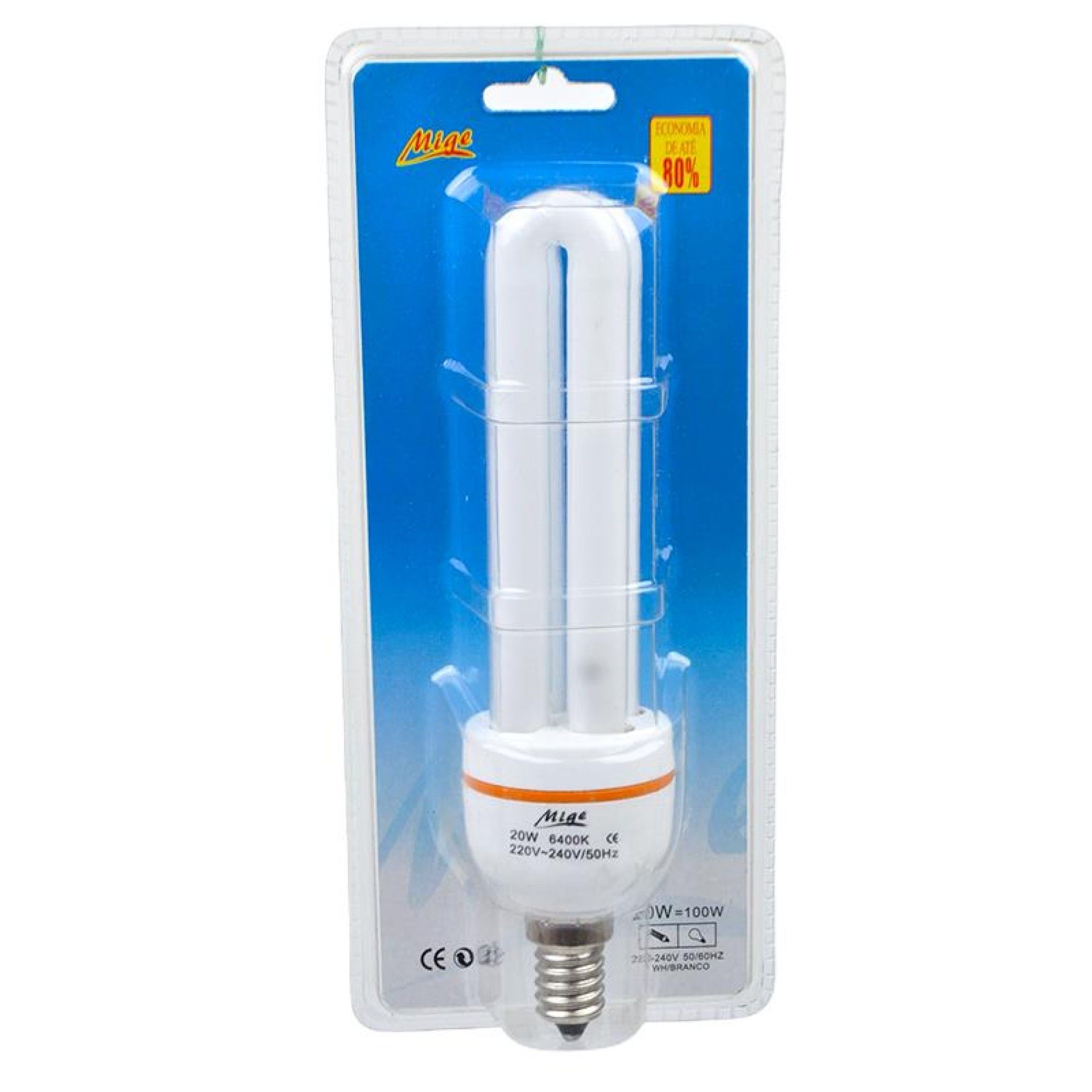 LAMPADA ECONOMIZADORA 20W LAMPADA ECONOMIZADORA 20W