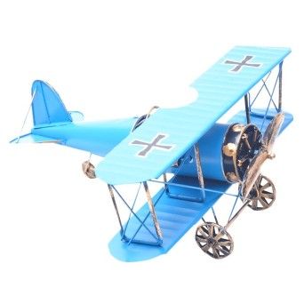 AVIAO METAL DEC 13X27X30CM 2501-101