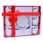 SET 6 CHAVENAS CAFE C/PRATO 0381-01 SET 6 CHAVENAS CAFE C/PRATO 0381-01