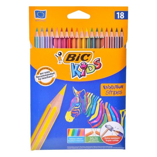 BIC KIDS LAPIS COR CONJ. 18 BIC KIDS LAPIS COR CONJ. 18