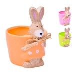 COELHO C/VASO 15X10X9CM 2845-005 CX48 COELHO C/VASO 15X10X9CM 2845-005 CX48