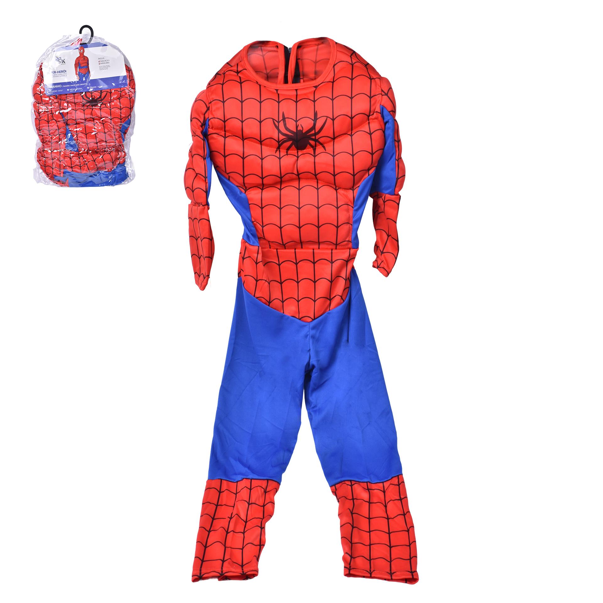 FATO HOMEM ARANHA 120CM 2838-150-01CX24 FATO HOMEM ARANHA 120CM 2838-150-01CX24