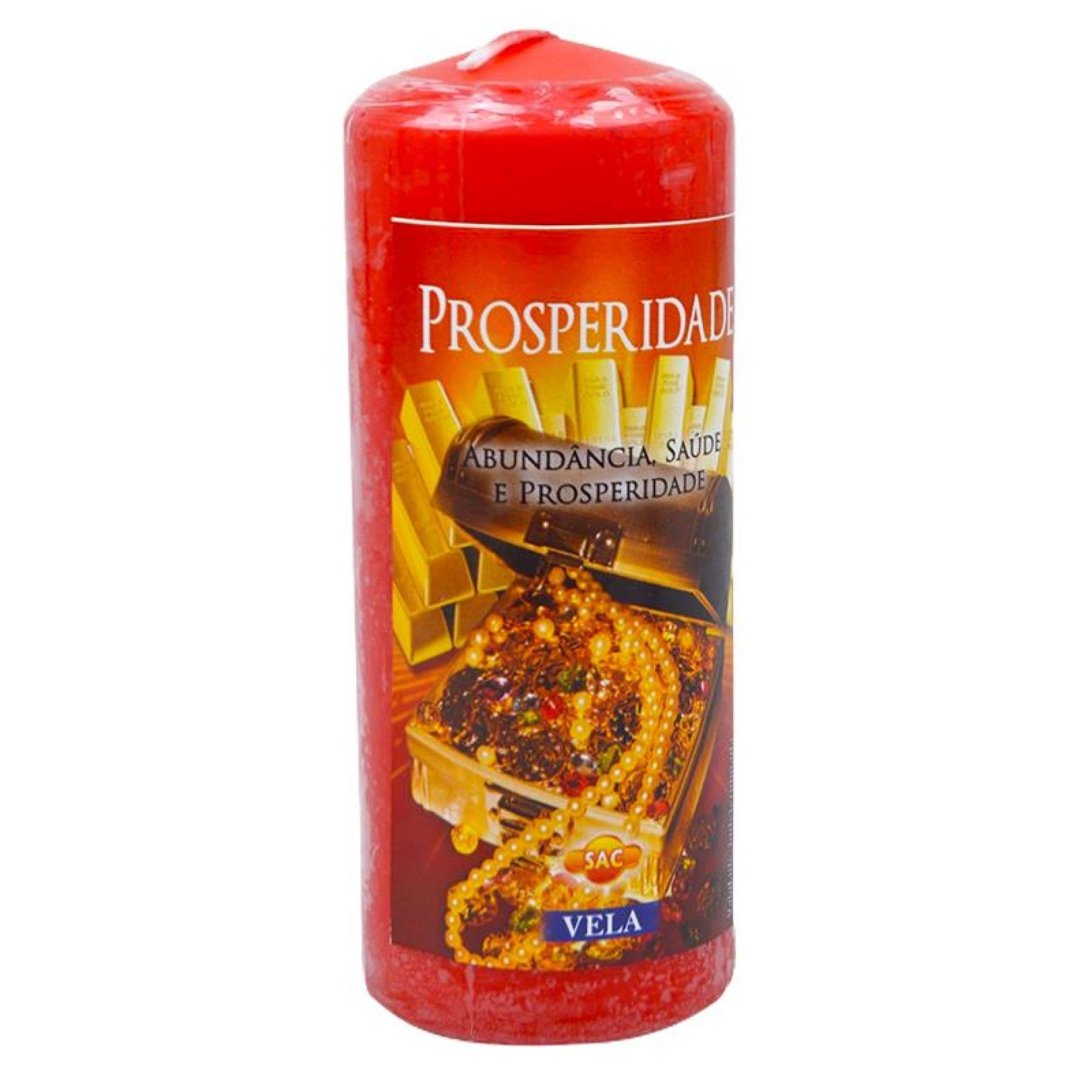 VELA PROSPERIDADE 12X4,5CM VELA PROSPERIDADE 12X4,5CM