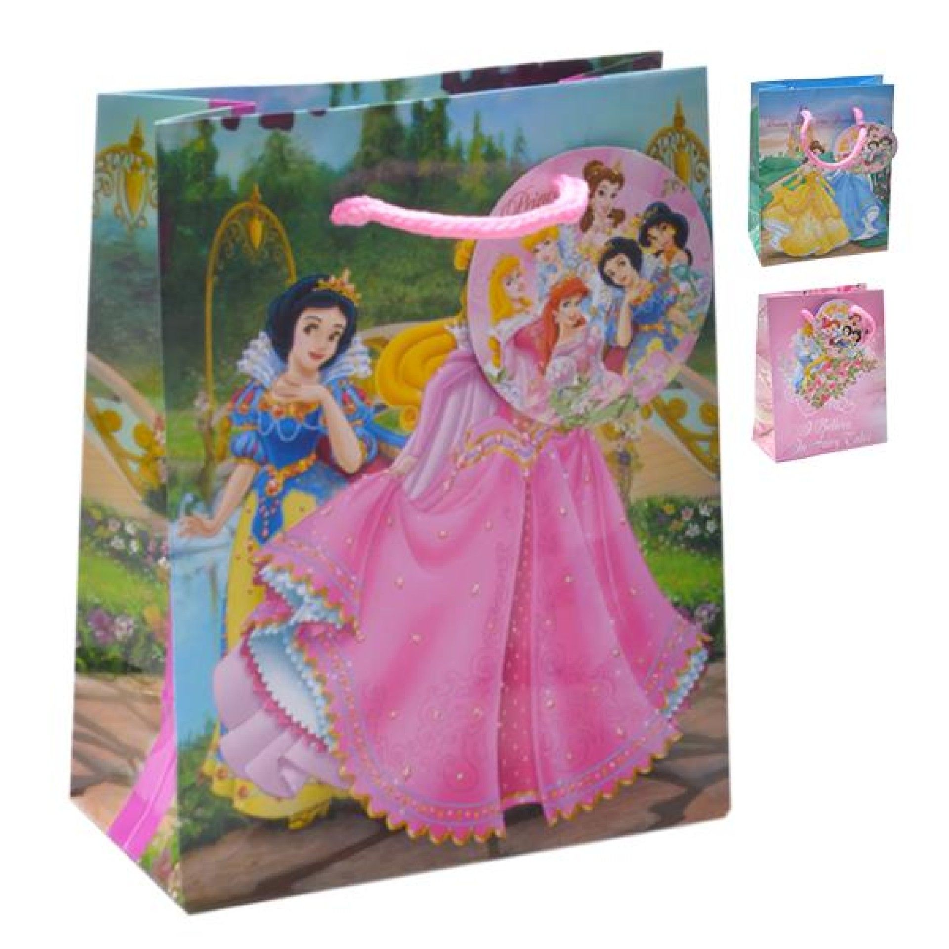 SACO PAPEL PRINCESAS 12X15X16 SACO PAPEL PRINCESAS 12X15X16
