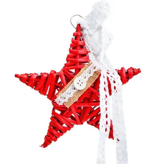 ESTRELA NATAL DEC P/PENDURAR