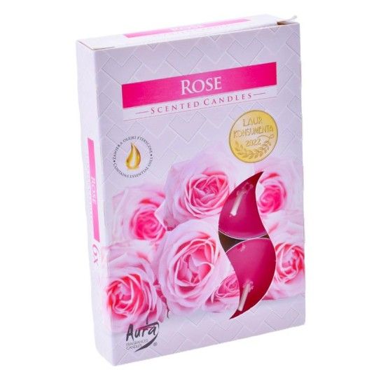 VELAS TEALIGHT ROSA 6UNI VELAS TEALIGHT ROSA 6UNI