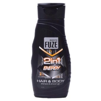 GEL BANHO FUZE 2EM1 ENERGY 300ML