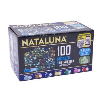 SERIE NATAL 100MICROLED 5MT BRANCO