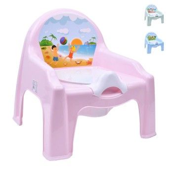 CADEIRA POTE INFANTIL COR PASTEL