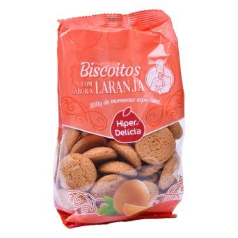 BISCOITO LARANJA HIPERDELICIA 200G