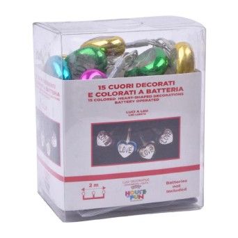 SERIE LED 15 CORAOES 2MT