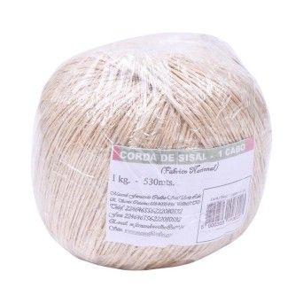 CORDA SISAL 1 CABOS 1KG