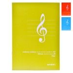 ESCOLA CADERNO MUSICA A5 20FLS