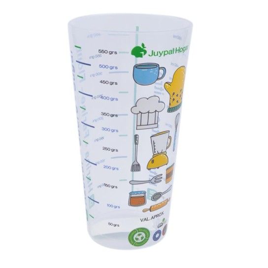 COPO MEDIDOR PLASTICO 600CC 11358