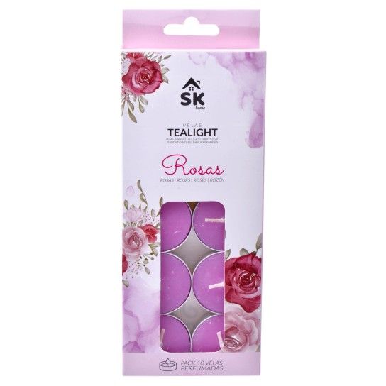 VELA TEA LIGHT ROSAS 0082-083 CX24 VELA TEA LIGHT ROSAS 0082-083 CX24