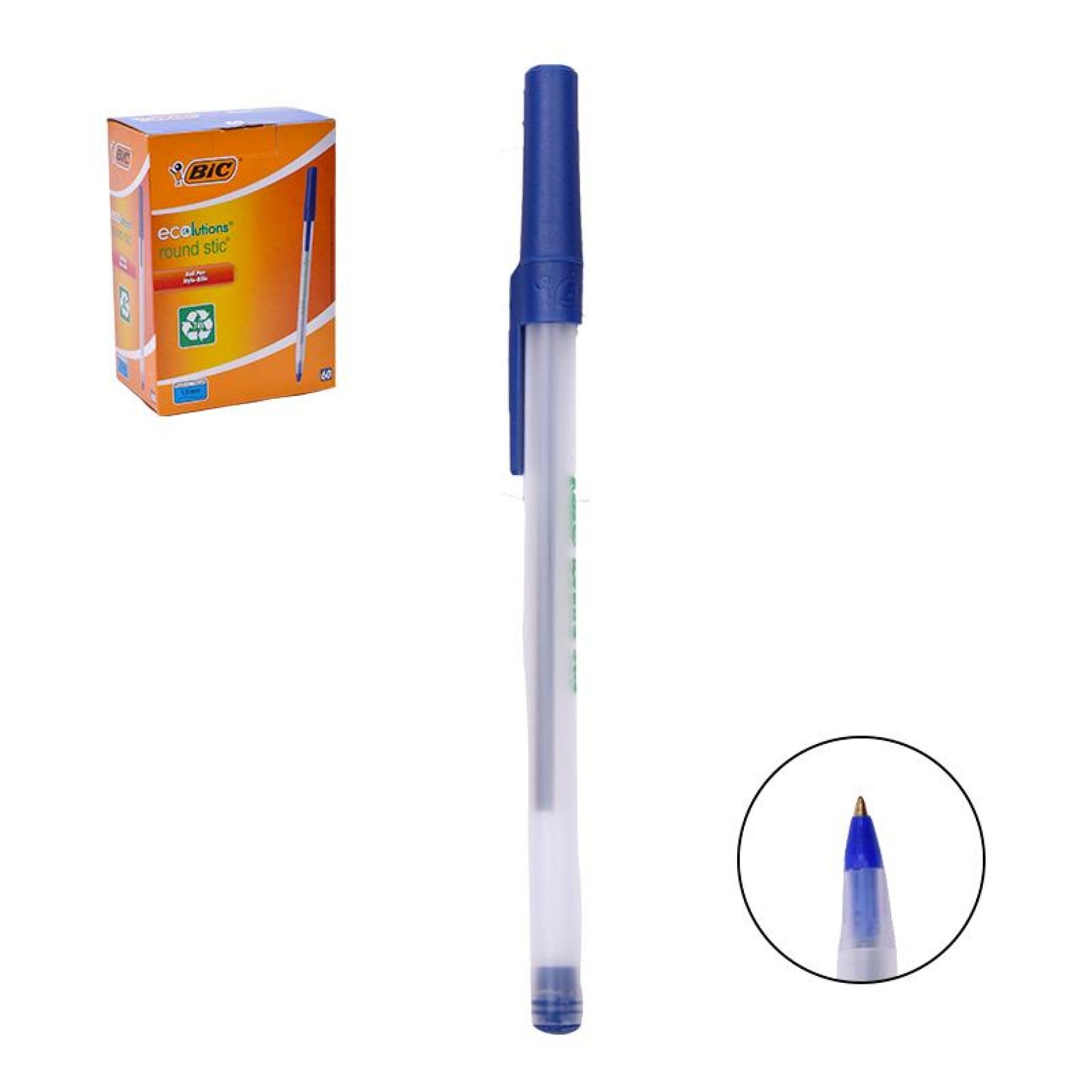 CANETA BIC RND STIC AZUL 60 UNI CANETA BIC RND STIC AZUL 60 UNI