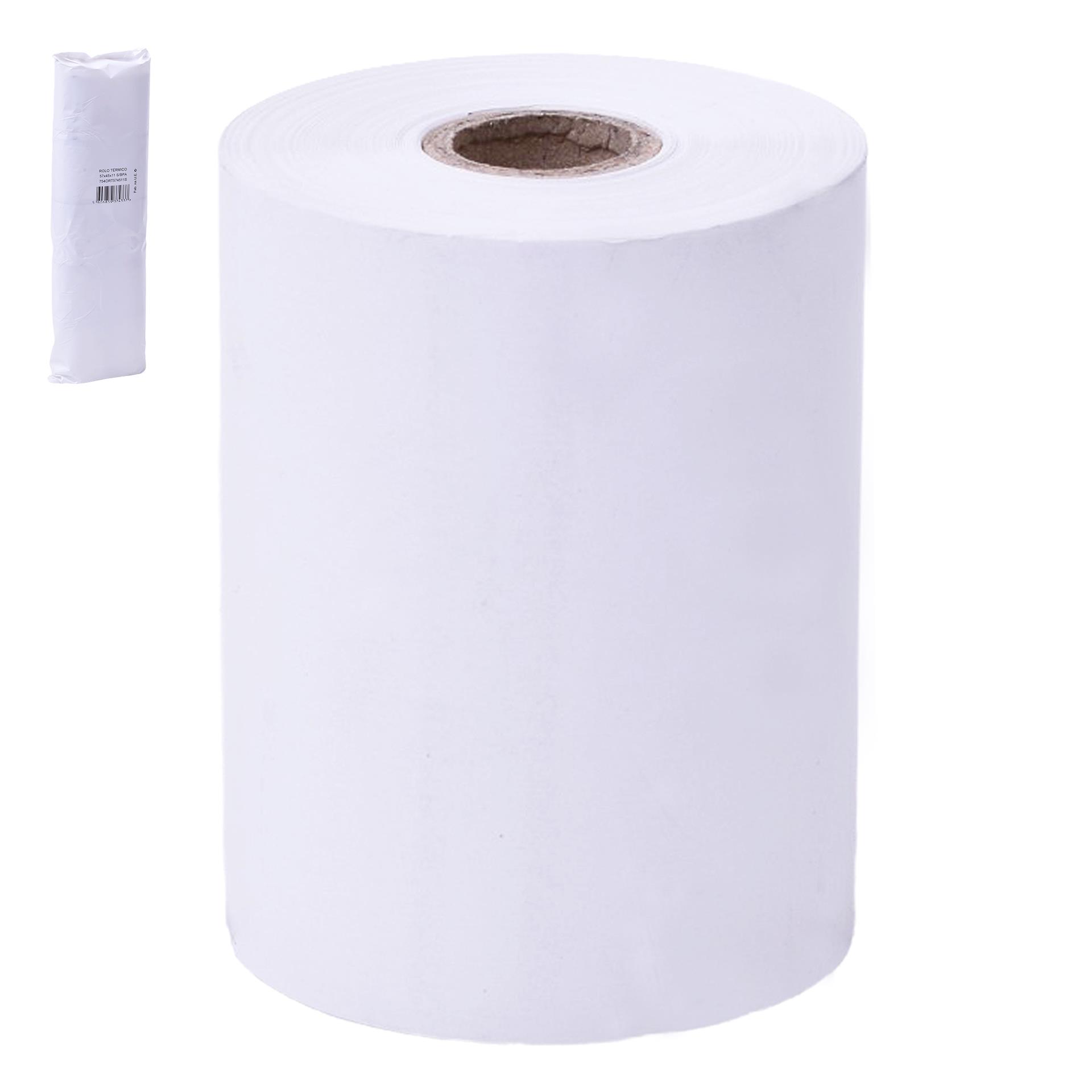 ROLO PAPEL TERMICO 57X45X11 10UNID ROLO PAPEL TERMICO 57X45X11 10UNID