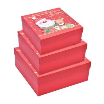 CONJ.3 CAIXAS CARTAO NATAL 1264-901-07