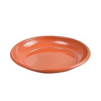 PRATO VASO PLASTICO 25CM CAST.