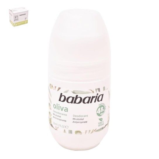 DEO ROLL-ON BABARIA OLIVA 50ML