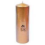 VELA PILLAR 7X20CM OURO CX24 VELA PILLAR 7X20CM OURO CX24