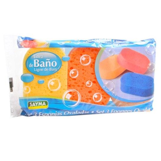 ESPONJA BANHO 3UNI REF. 27