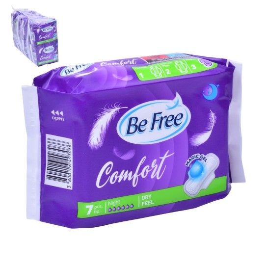 BE FREE CONFORT DRY NIGHT 7UN CX36