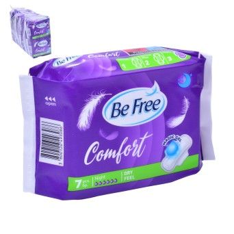 BE FREE CONFORT DRY NIGHT 7UN CX36