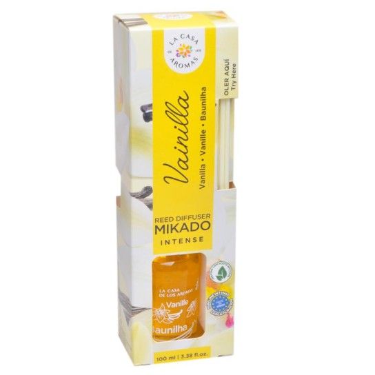 AMBIENTADOR MIKADO 100ML BAUNILHA Q12 5%