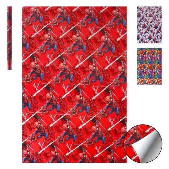 PAPEL EMBRULHO MARVEL 70200CM CX60 PAPEL EMBRULHO MARVEL 70200CM CX60