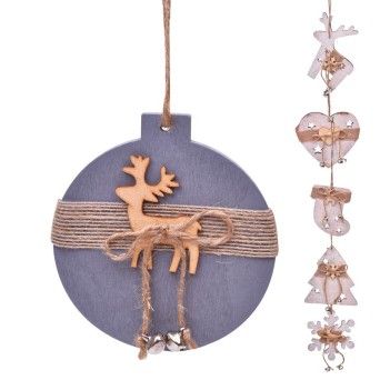 DEC NATAL PENDENTE 9x9CM 2611-002 CX600
